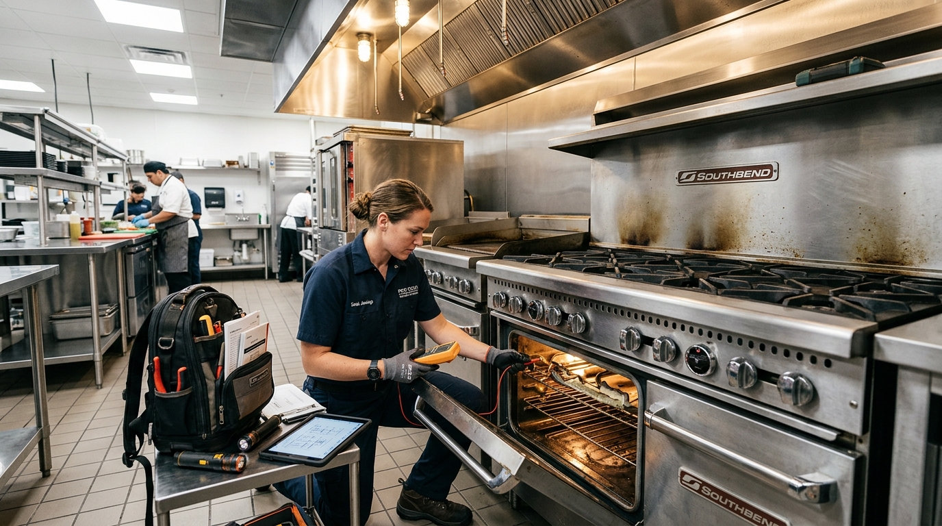 Servicio integral de mantenimiento de cocinas profesionales