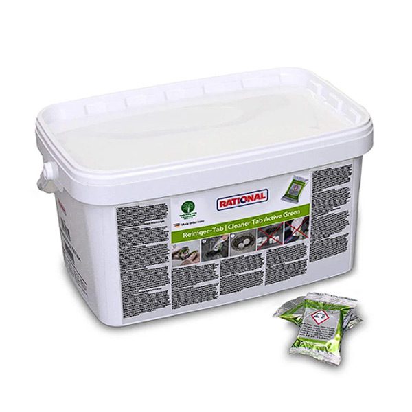 PASTILLAS VERDES DE DETERGENTE ACTIVE GREEN RATIONAL 56.01.535