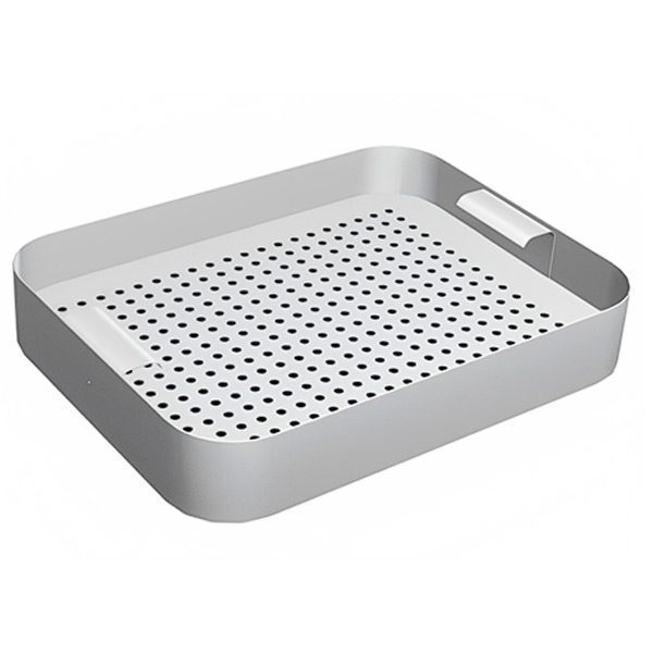CESTA PERFORADA DE PRELAVADO EN ACERO INOXIDABLE